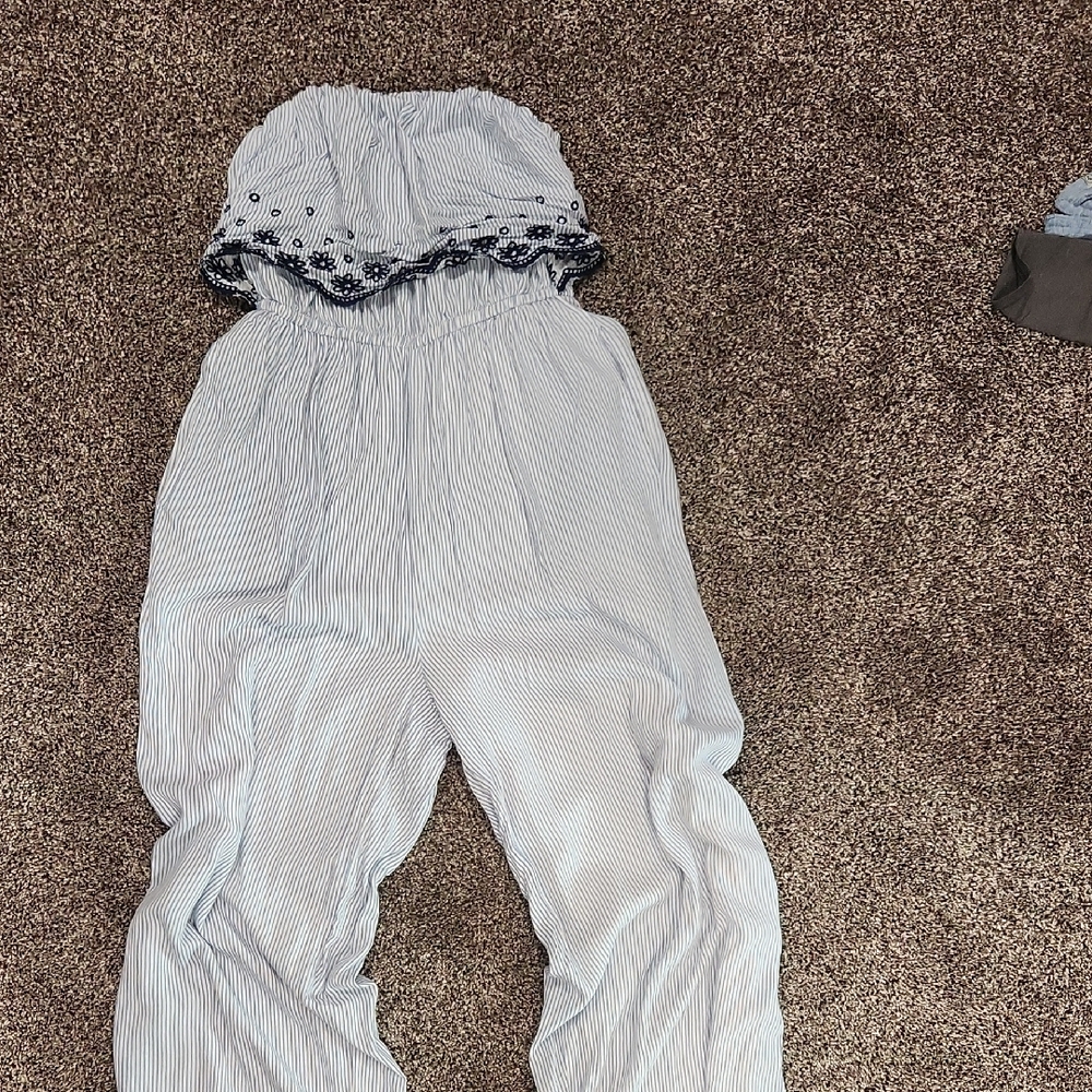 Jessica Simpson Jumpsuit with Elastic Waist and Wide-Leg Design